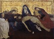 Enguerrand Quarton Our Lady of condolences to Jesus Spain oil painting artist